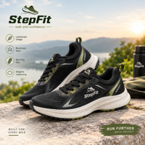 StepFit RunMax Pro Running Shoes